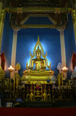 Bangkok, Thailand - Wat Benchamabophit, The Marble Temple Buddha