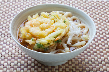 かき揚げうどん