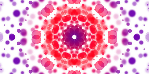 abstract background with splashes, kaleidoscope, psychedelic.