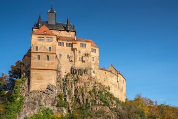 Fototapeta na wymiar Castle Kriebstein, Saxony, Germany