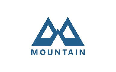 Mountain Logo, Abstract design vector