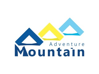Mountain Logo, Abstract design vector