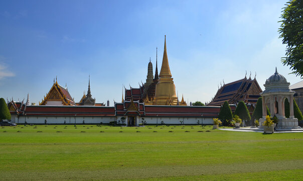 Bangkok, Thailand - The Grand Palace, Phra Borom Maha Ratcha Wang