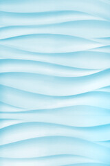 Blue waves decorative wall background