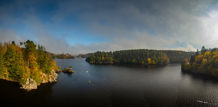 Stausee Ottenstein im Waldviertel (Panorama)