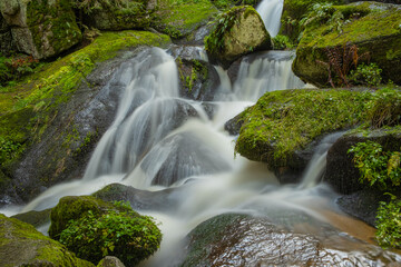 Lohnbachfall im Waldviertel bei Rapottenstein
