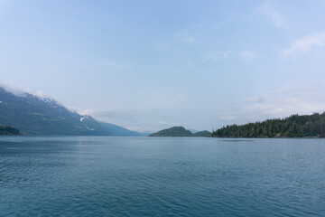 Fototapeta premium lake and mountains