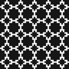 Abstract Cross Pattern Dots Logo generative computational art illustration