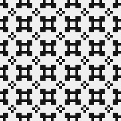 Abstract Cross Pattern Dots Logo generative computational art illustration