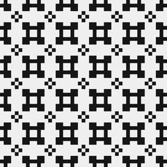 Abstract Cross Pattern Dots Logo generative computational art illustration