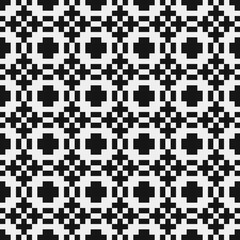 Abstract Cross Pattern Dots Logo generative computational art illustration