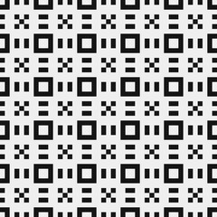 Abstract Cross Pattern Dots Logo generative computational art illustration