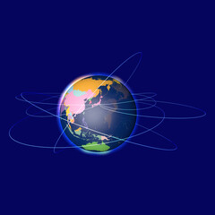 地球とネットワーク