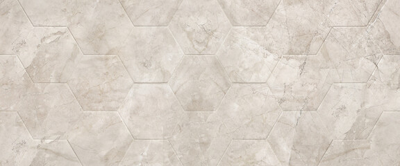 marble background made of pieces in honeycomb form