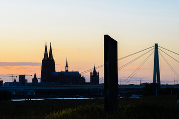 Silhoutten in K&ouml;ln