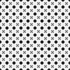 Abstract Cross Pattern Dots Logo generative computational art illustration