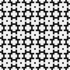 Abstract Cross Pattern Dots Logo generative computational art illustration