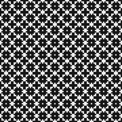 Abstract Cross Pattern Dots Logo generative computational art illustration