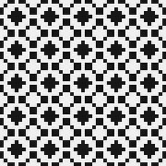 Abstract Cross Pattern Dots Logo generative computational art illustration