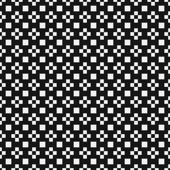 Fototapeta premium Abstract Cross Pattern Dots Logo generative computational art illustration