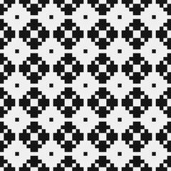 Abstract Cross Pattern Dots Logo generative computational art illustration