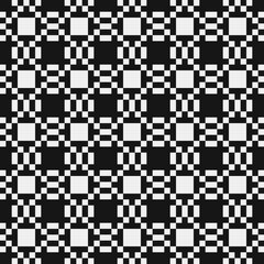 Abstract Cross Pattern Dots Logo generative computational art illustration