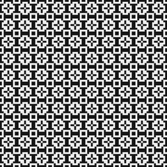 Fototapeta premium Abstract Cross Pattern Dots Logo generative computational art illustration