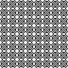 Abstract Cross Pattern Dots Logo generative computational art illustration