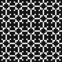 Abstract Cross Pattern Dots Logo generative computational art illustration