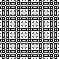 Abstract Cross Pattern Dots Logo generative computational art illustration