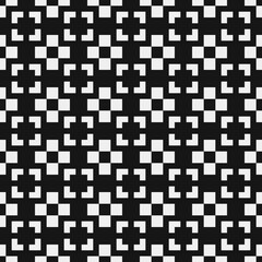 Abstract Cross Pattern Dots Logo generative computational art illustration