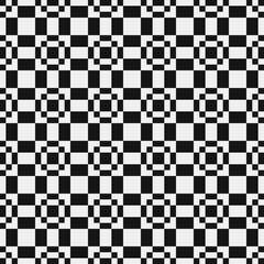 Fototapeta premium Abstract Cross Pattern Dots Logo generative computational art illustration