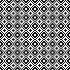 Abstract Cross Pattern Dots Logo generative computational art illustration