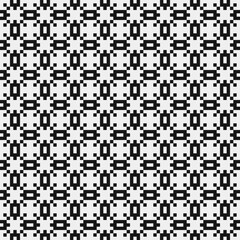 Fototapeta premium Abstract Cross Pattern Dots Logo generative computational art illustration