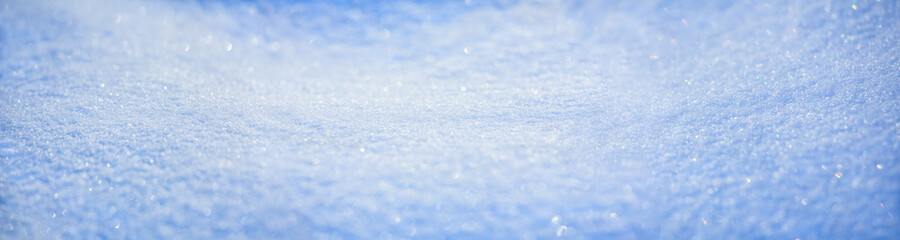 Obraz premium New Year, Christmas background, natural snow. Texture, banner for design