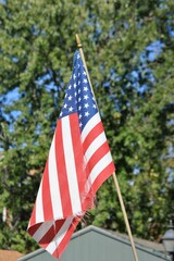  American flag on flag day.