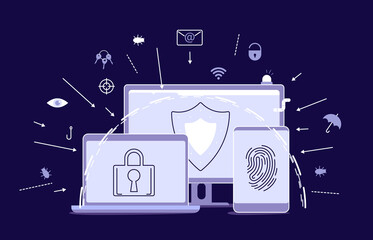 Digital protection system privacy program