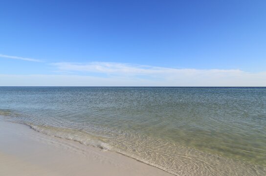 View Of The Gulf Of Mexico From The Beach Of Santa Rose Island