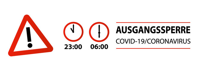 Ausgangssperre Covid-19