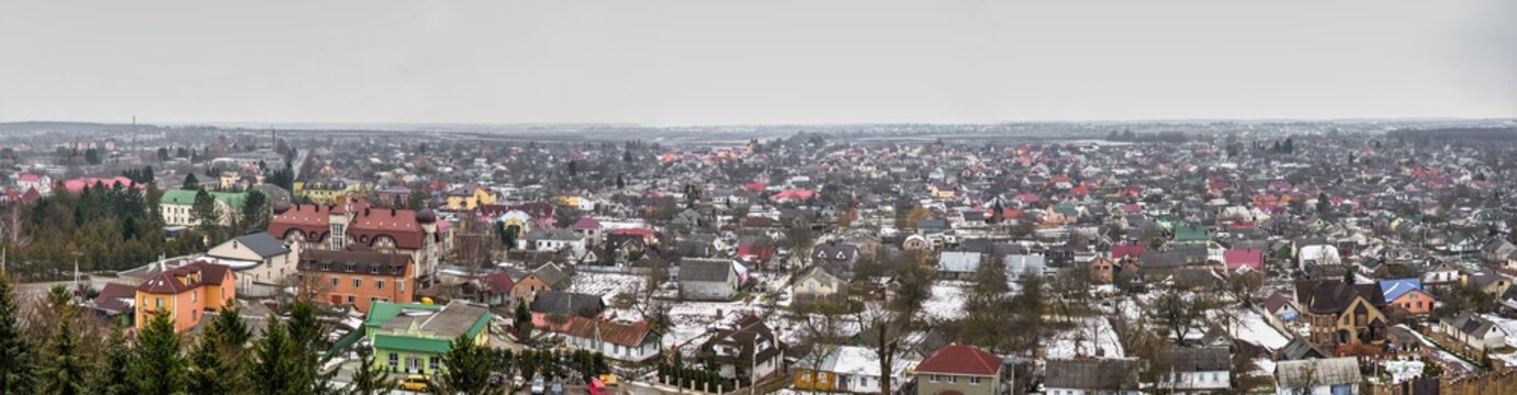 Pochaev village in Ukraine