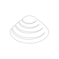 Fototapeta na wymiar shells logo