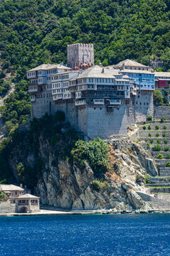 Greece,&Ocirc;&oslash;&Omega;Gregoriou Monastery&Ocirc;&oslash;&Omega;in summer