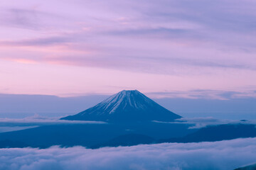 櫛形山からの富士山