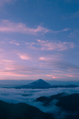 櫛形山からの富士山