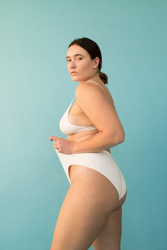 Sensual overweight female
