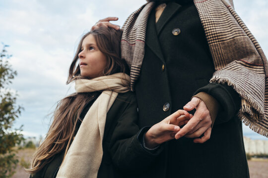 Hands contact