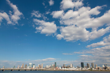 土佐堀沿いの町並