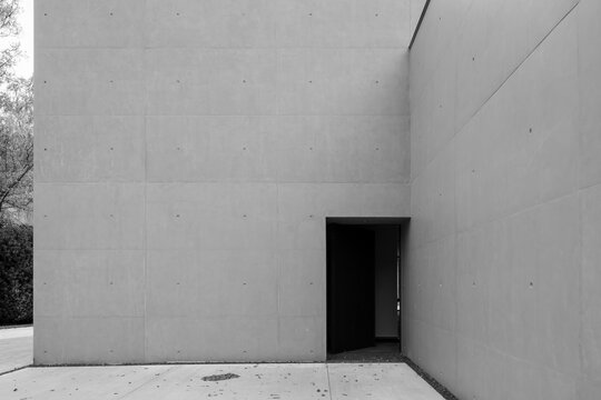 concrete facade