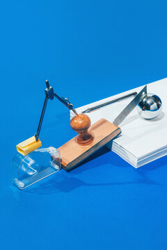 Office Supplies / Vertical Objects-Abstract Set Ups.