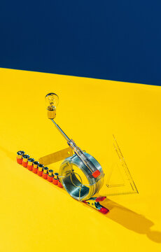 Craftsman/Electrician/Workman/Technician Tool - Instruments Set Up In Uncoventional Way / Abstract Set Ups.